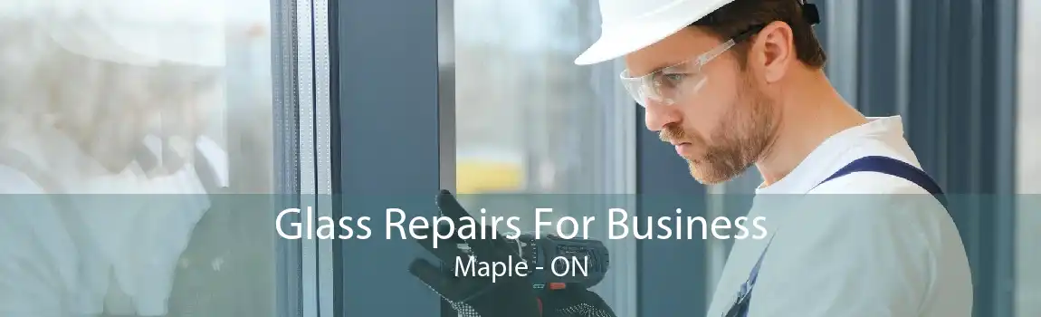 Glass Repairs For Business Maple - ON