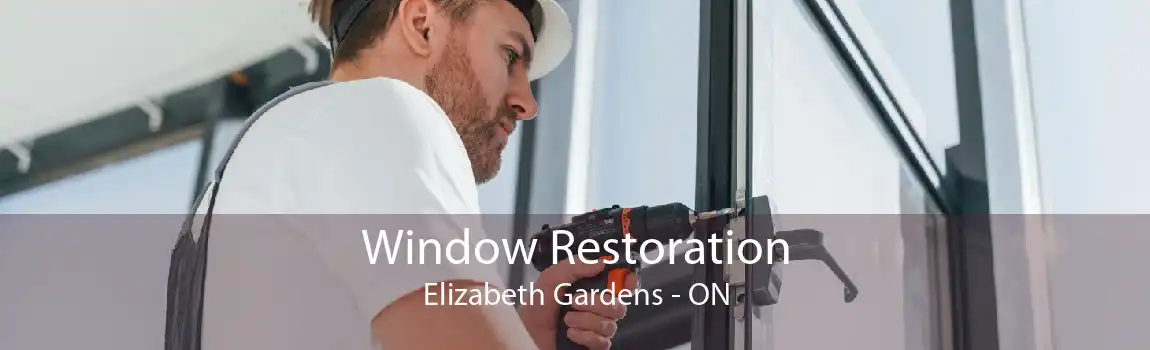 Window Restoration Elizabeth Gardens - ON