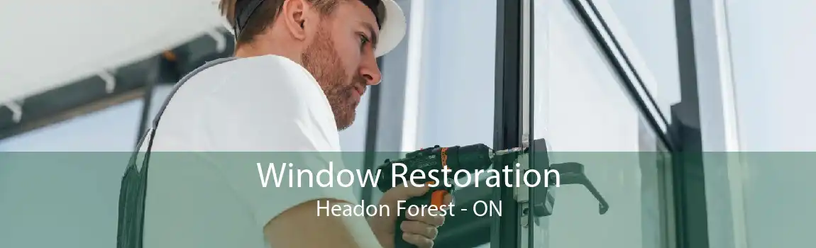 Window Restoration Headon Forest - ON